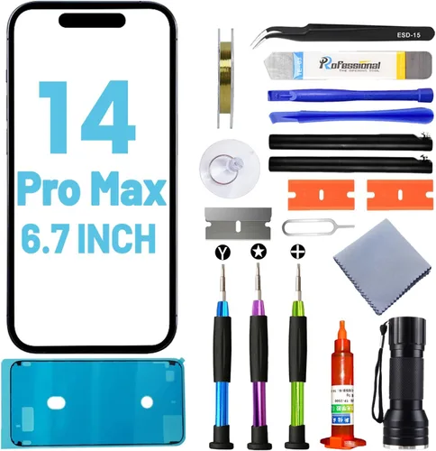Miniatura 8 de Reemplazo de pantalla para iPhone 14 Plus, reemplazo de vidrio compatible con iPhone 14 Plus de 6.7 pulgadas, kit de reparación de pantalla