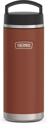 Miniatura 11 de THERMOS ICON SERIES - Botella de agua con tapa superior de rosca, 40 onzas, sillín - Botella de agua de acero inoxidable aislada al vacío con tapa