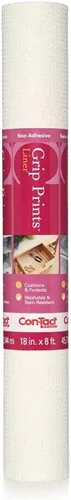 Miniatura 16 de Con-Tact Brand Grip Prints - Forro para estantes, revestimientos duraderos y no adhesivos, cajón antideslizante y revestimiento de gabinete, 18