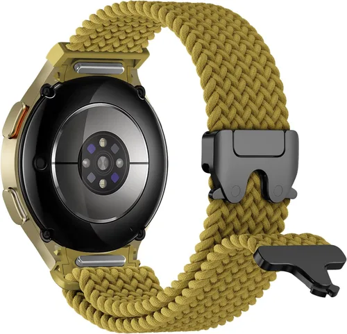Miniatura 21 de Correas trenzadas para Samsung Galaxy Watch 7/6/5/4/FE 40mm 44mm/Watch 6 4 Classic 46mm 42mm 47mm 43mm/5 Pro 45mm, Correa deportiva elástica