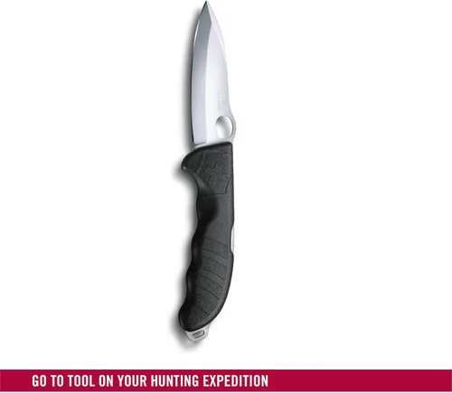 Miniatura 2 de Victorinox 0.9411.M3 Hunter Pro M Negro con bolsa 5.354 in La herramienta de vestir para vestir juego en sus expediciones de caza en negro 5.4