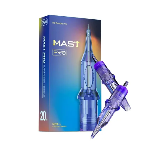 Miniatura 12 de Cartuchos de tatuaje Mast Pro 20pcs agujas desechables Bugpin 0.25MM Round Liner 0803 Round Liner