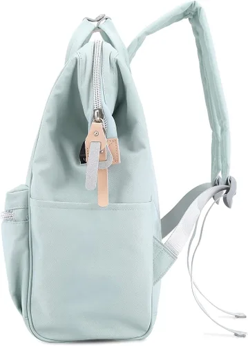 Miniatura 4 de Himawari - Mochila para portátil de viaje con puerto de carga USB, bolsa grande para doctor, mochila universitaria para mujeres y hombres, Estándar