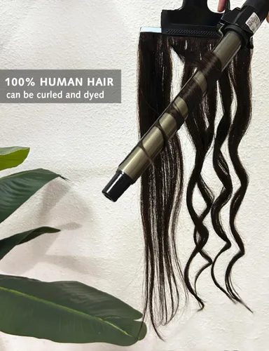 Miniatura 7 de Rosebud - Extensiones de cabello humano con cinta adhesiva REMY, extensiones de cabello seguras de trama de piel sin costuras, 1.41 oz/paquete, 20