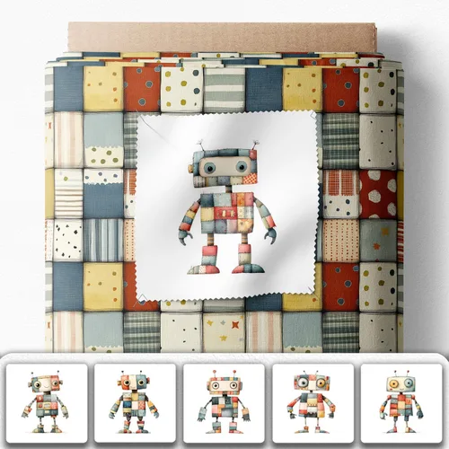 Miniatura 38 de Paquete de tela de algodón de color sólido, 50 cuadrados precortados (8 x 8 x 8 pulgadas), 100% algodón, 120 GSM, fabricado en Türkiye