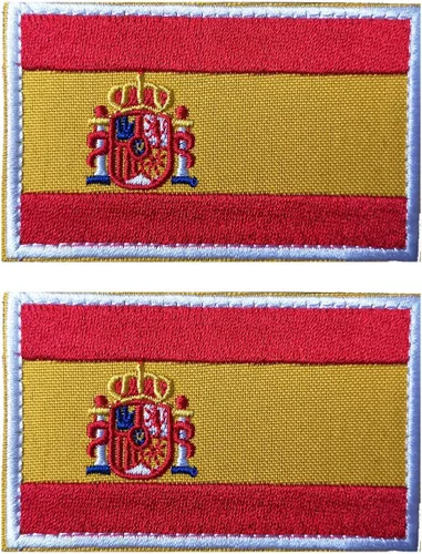Miniatura 57 de 2 parches de bandera de Japón de AliPlus bordados tácticos militares moral parche apliques gancho y bucle