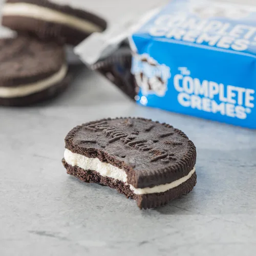 Miniatura 4 de Lenny & Larry's The Complete Cremes®, galletas sándwich, chocolate, veganas, 0.18 onzas de proteína vegetal, 6 galletas por paquete (caja de 12)