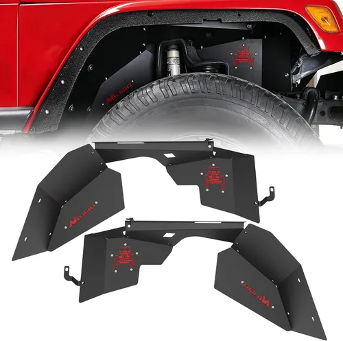 Nilight TJ - Forros de guardabarros interiores delanteros para Jeep Wrangler TJ y LJ 1997 1999 2000 2001 2002 2003 2004 2005 2006 Jeep Wrangler TJ y