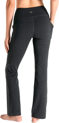 Miniatura 16 de Yogipace - Pantalones de yoga con bolsillos laterales para mujer, de 25/27/29/31/33/35/37 pulgadas, para descansar y para entrenamiento