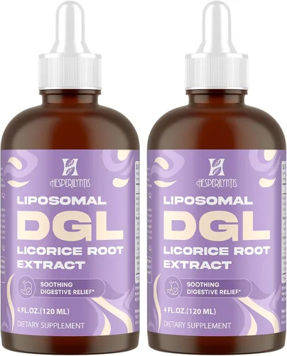 Miniatura 9 de Extracto liposomal de raíz de regaliz DGL – Regaliz deglicirricinado con L-glutamina, malvavisco, clavo y olmo resbaladizo – digestivo