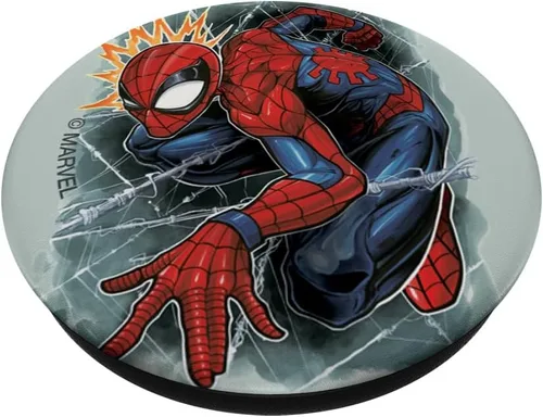 Miniatura 2 de Marvel Spider-Man Spidey Sense PopSockets PopGrip estándar