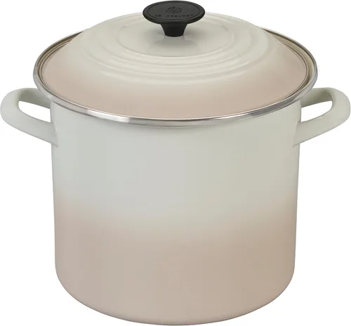 Miniatura 3 de Le Creuset - Olla esmaltada en acero, 16 cuartos de galón, Cerise