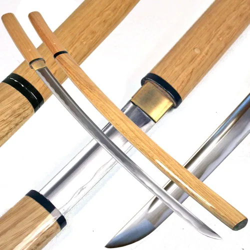 Miniatura 11 de Ace Martial Arts Supply Espada afilada katana samurái japonesa hecha a mano - KENSHIN