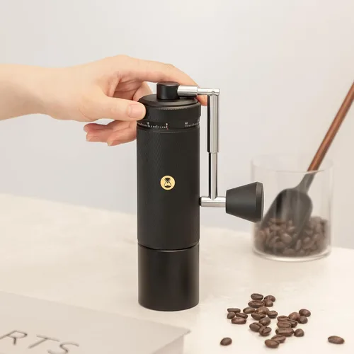 Miniatura 6 de TIMEMORE S3 Molinillo de Café Manual con Ajuste Externo y Rebaba Patentada de Acero Inoxidable, Molinillo de Café Manual de Alta Precisión Premium