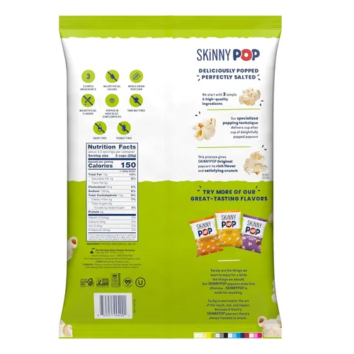 Miniatura 6 de Palomitas de maíz naturalmente dulces SkinnyPop, 4.4 oz.