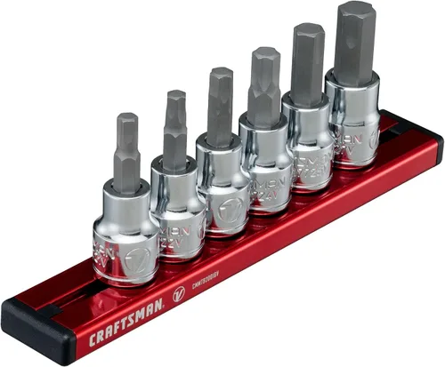 Miniatura 12 de CRAFTSMAN Serie V - Destornillador de tuerca hexagonal, 6 piezas (CMHT65629V)