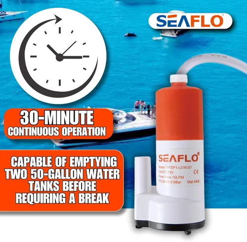Miniatura 4 de SEAFLO Bomba sumergible 12v 4GPM
