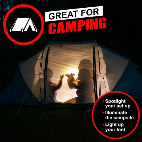 Miniatura 7 de Linterna de mano LED táctica GearLight S1000, 2 unidades, alto lúmen, capacidad de zoom, 5 modos, resistente al agua, la mejor para camping, aire