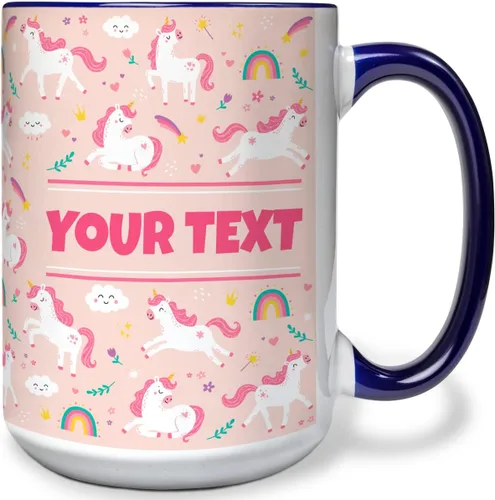 Miniatura 16 de Taza personalizada para niños – Mariposas – Nombre/texto personalizado, chocolate caliente de cerámica, cacao/taza de café para niñas, regalo