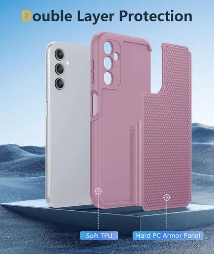 Miniatura 683 de FNTCASE Funda para iPhone 17 Pro: Fundas delgadas translúcidas de color azul claro compatibles con MagSafe, protección completa de la cámara