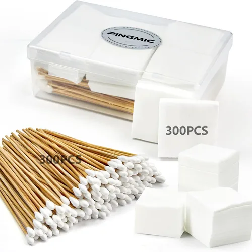 Miniatura 9 de PINGMIC Gun Cleaning Supplies in Box - Pistol Swabs & 9mm Cleaning Patches Combo Pack, Includes 6" Long Swabs and 2" Lint-Free Patches, Universal