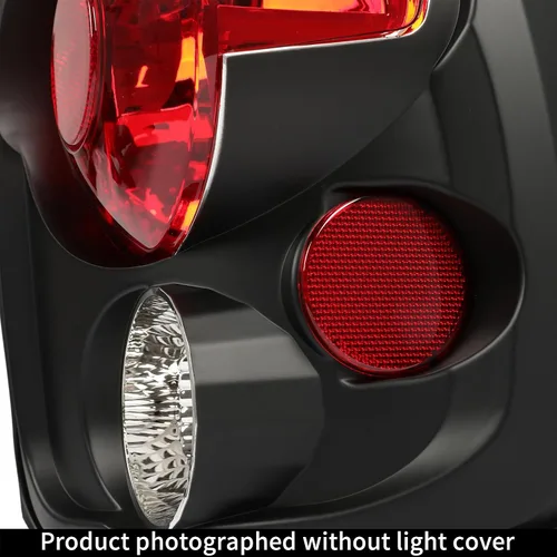 Miniatura 8 de Kojem Par de luces traseras compatibles con Chevy Silverado 1999-2004 y GMC Sierra Stepside, lámpara de freno trasera, carcasa negra, lente ahumada