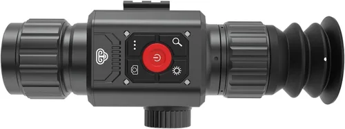 Miniatura 8 de GOYOJO Mira telescópica térmica de visión nocturna para caza, detección de largo alcance de 1.378 in/12 um, enfoque ajustable, imágenes HD, batería