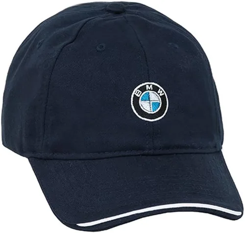 BMW original de fábrica gorra de sarga cepillada reciclada color azul marino talla única