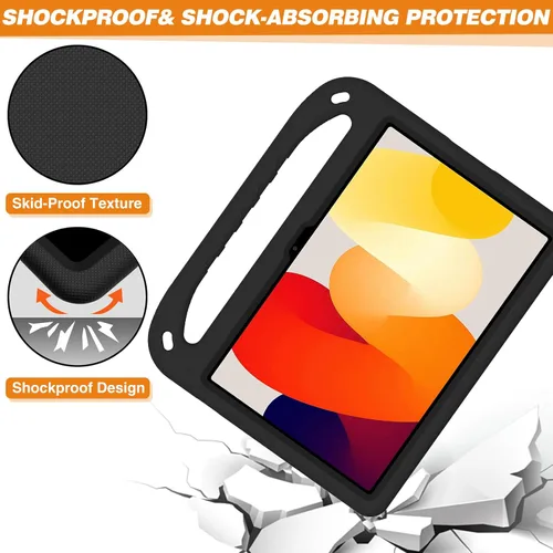 Miniatura 5 de Funda protectora para Xiaomi Redmi Pad SE de 11 pulgadas lanzada 2023 para niños, ligera, de EVA, a prueba de golpes, funda protectora resistente a
