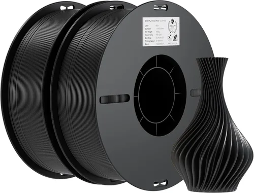 Miniatura 16 de Creality Filamento de impresora 3D, filamento de impresión 3D más resistente y fuerte, precisión +/- 0.001 in, 26.5 lbs, 4.4 lbs, 2 negros, 2