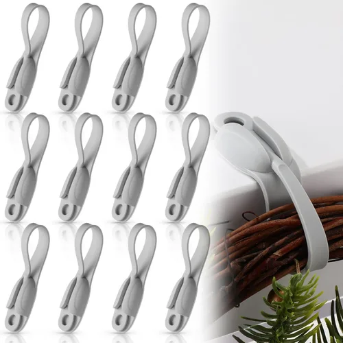 Organizador de cables para electrodomésticos, organizador de silicona autoadhesivo para cocina, freidora de aire, tostadora, accesorios de Gris