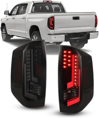 Nixon Offroad Luces traseras para Toyota Tundra 2014 2015 2016 2017 2018 2019 2020 2021 luces traseras LED de repuesto para luces traseras de