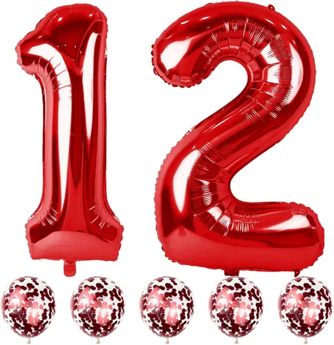 Miniatura 54 de Globos de oro rosa para cumpleaños número 16 para niñas, 40 pulgadas de gran tamaño, globos de lámina de mylar con el número 1 y 6, autoinflables