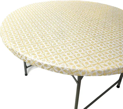Miniatura 19 de TopTableCloth Mantel de vinilo de plástico con reverso de franela, 2 unidades, 6 pies, 72 x 30 pulgadas, mantel a cuadros rojos y blancos, esquina