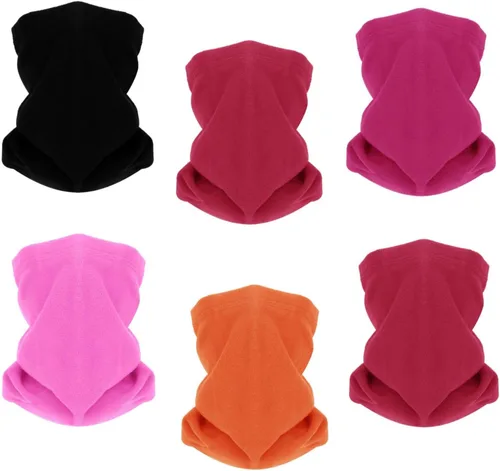 Miniatura 9 de Mascarillas de Polaina para el Cuello, Bufanda en Tubo, Bandanas Sin Costuras, Pañuelos para el Rostro, Cubierta Multiusos para la Cabeza