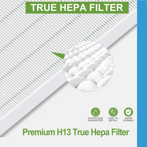 Miniatura 4 de Filtros de repuesto HEPA 115115 A para purificador de aire Winix PlasmaWave C535 5300 5300-2 6300 6300-2 P300 AM90 C909 9800, 3 filtros True HEPA