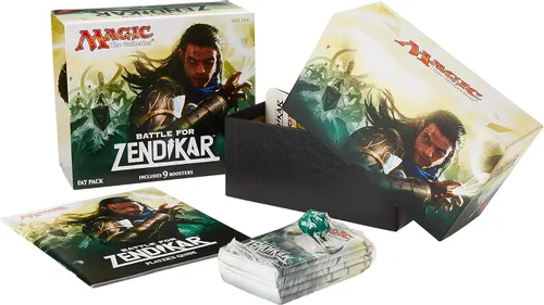 Miniatura 3 de Magic the Gathering (MTG) Batalla por Zendikar – Paquete grande (Incluye 9 Booster y 80 Full Art Land) (versión inglés)