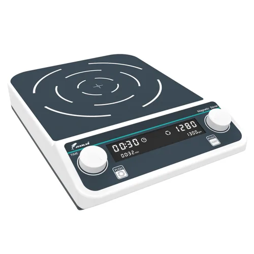 Miniatura 7 de JOANLAB Agitador magnético grande digital placa 5L laboratorio de alta capacidad mezclador magnético de placa de agitación 50-1500rpm con agitador