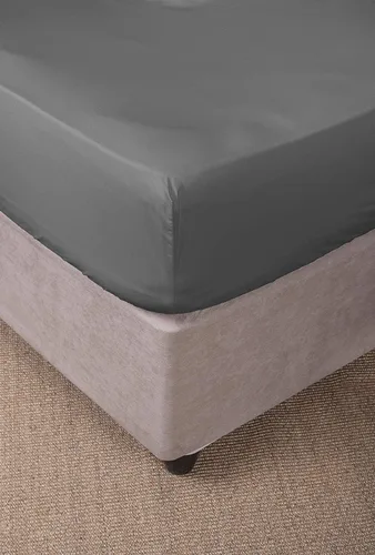 Miniatura 4 de Juego de sábanas de microfibra para caravana, litera completa de 48 x 75 3/4, gris oscuro sólido, sábanas para campistas, caravanas y remolques