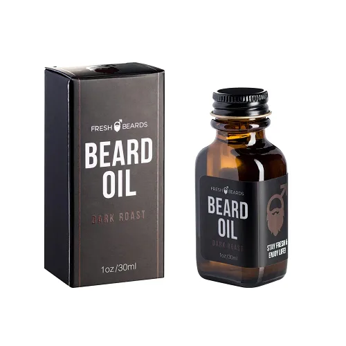 Miniatura 7 de Fresh Beards City Limit - Aceite para barba – Fragancia de madera de teca y lavanda – Aceite perfumado para barba y bigote para hombre – Hidratante
