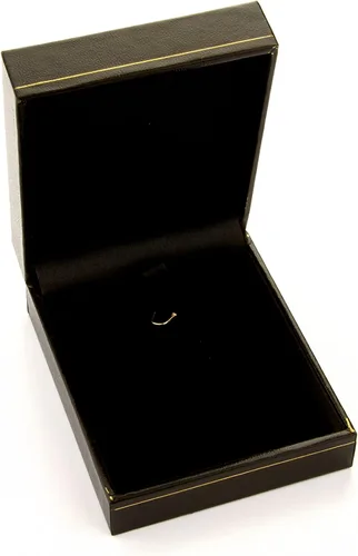 Miniatura 3 de The World Jewelry Center - Cadena de oro amarillo o blanco de 14 quilates, 1.1 mm, con cierre de mosquetón