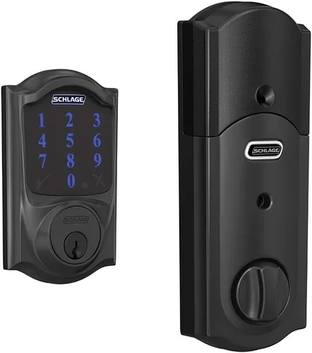 Miniatura 15 de Schlage Connect BE469ZP CEN 716 - Cerradura de seguridad inteligente con alarma incorporada, moldura Century en bronce envejecido