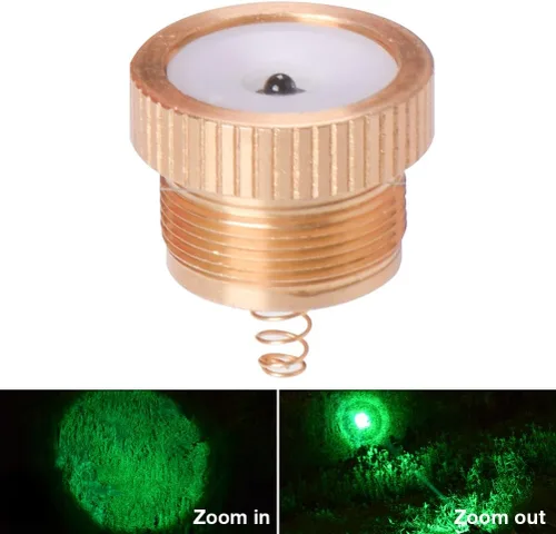 Miniatura 9 de Módulo de luz roja original luz verde luz blanca IR850 LED para linternas de caza KL52Plus (módulo de luz LED verde)