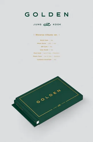 Miniatura 4 de (WEVERSE ALBUMS Ver.) JUNGKOOK [ORO] Álbum K-POP SELLADO