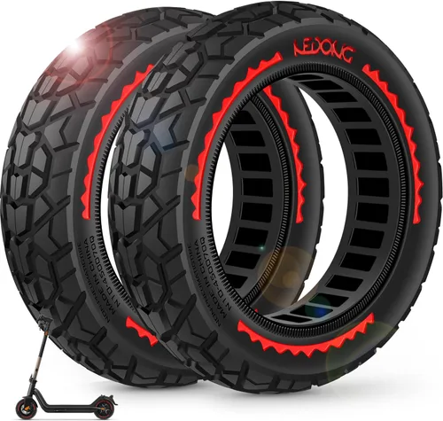 Miniatura 8 de BANGTING 2 piezas de actualización de neumáticos sólidos 50/75-6.1 para scooter todo terreno, neumáticos sin cámara de 8.5x2 pulgadas para Gotrax