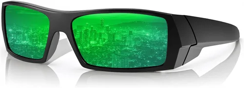 Miniatura 23 de WISTON Z87 Gafas de Sol Envolventes para Hombres Gafas de Seguridad Rectangulares UV400 para Deporte y Trabajo 8231
