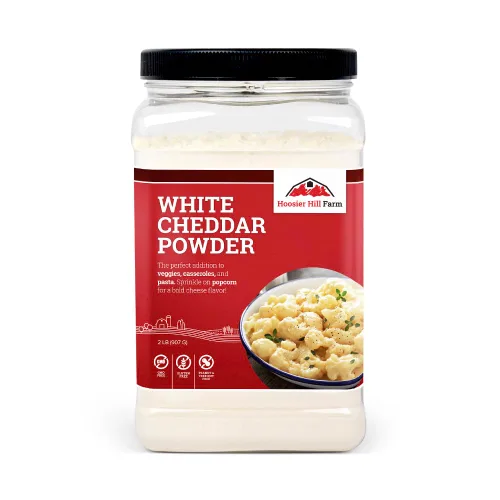 Miniatura 9 de Queso Cheddar Blanco en Polvo de Hoosier Hill Farm, 1 Libra (Paquete de 1)