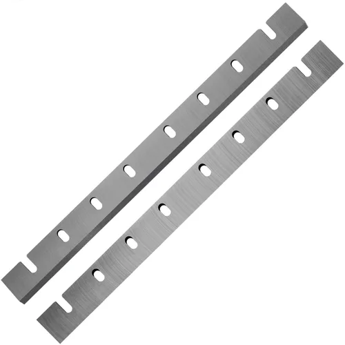 Miniatura 8 de Cuchillos de cepilladora de 12-1/2 pulgadas para DeWalt DW733 Cepilladora DW7332 Piezas de repuesto para cepilladora gruesa, HSS 12-1/2 "x 1-1/16" x