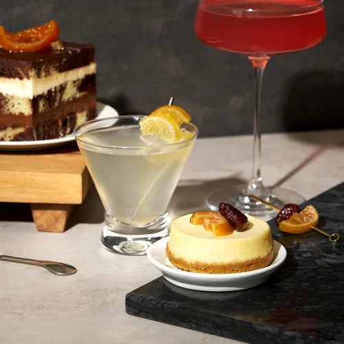 Miniatura 6 de Collins - Kit de decoración de cóctel de cítricos y bayas – Limón confitado, lima, rodajas de naranja y fresas en almíbar – Adornos de cóctel
