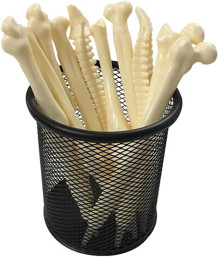 Miniatura 2 de Leery Bolígrafos de hueso novedosos para adultos, 25 bolígrafos anatómicos para profesionales médicos, Halloween, Navidad y semana de la enfermera